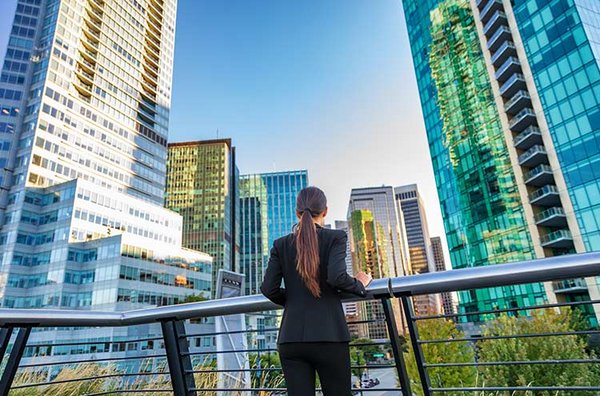 Business-Viertel in Kanada